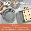 Farberware 9-Inch x 5-Inch Nonstick Bakeware Loaf Pan, Gray