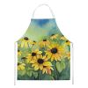 Maryland Black-Eyed Susans in Watercolor Apron Cooking Kitchen Server Baking Crafts Gardening for Adult Women Men, Unisex, Large, Multicolor