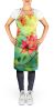 Missouri Hawthorns in Watercolor Apron Cooking Kitchen Server Baking Crafts Gardening for Adult Women Men, Unisex, Large, Multicolor